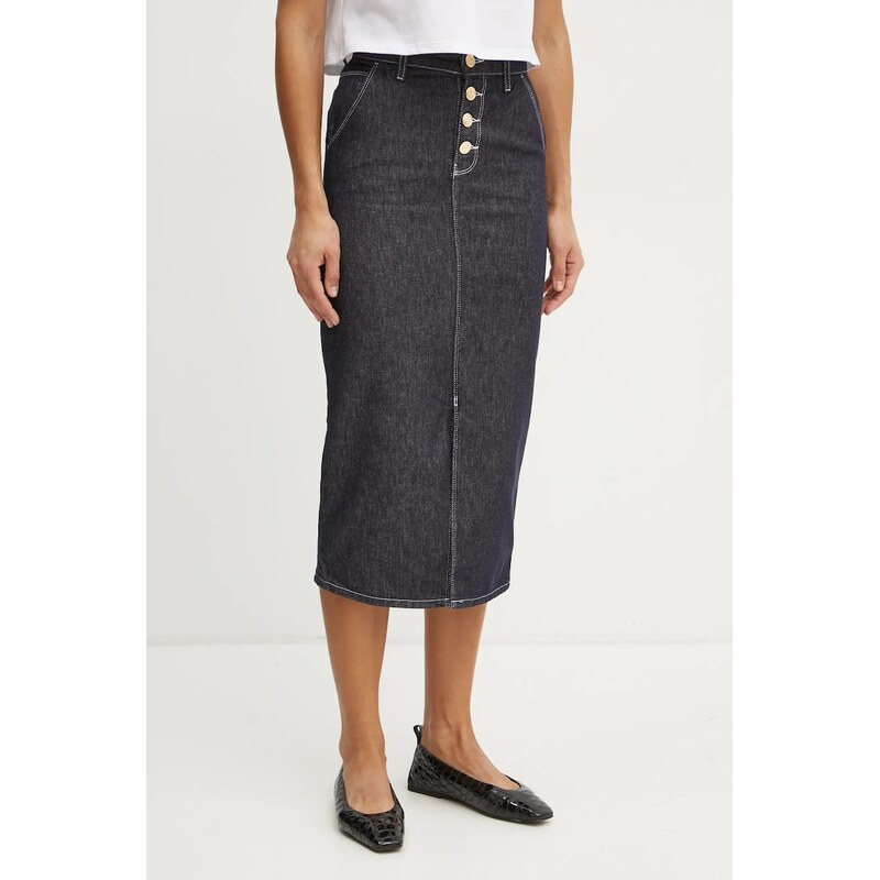 Rifľová sukňa Karl Lagerfeld 61686017