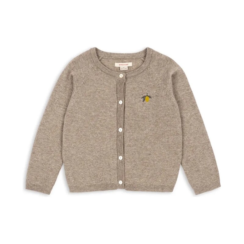 Detský kardigan s prímesou vlny Konges Sløjd MATTOU KNIT CARDIGAN 65478558