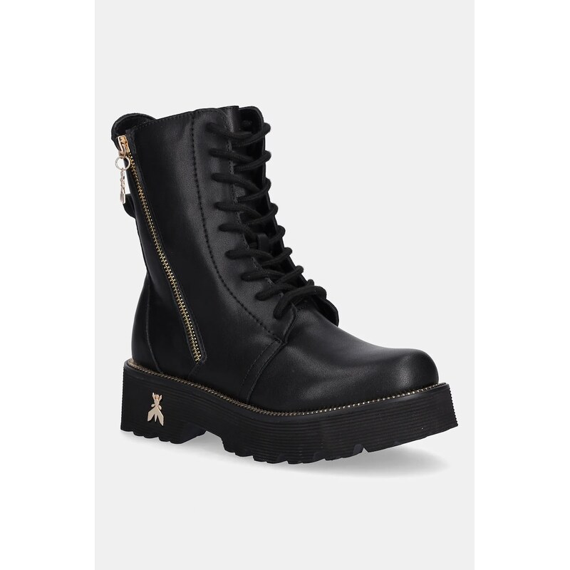 Detské kožené workery Patrizia Pepe 65488422