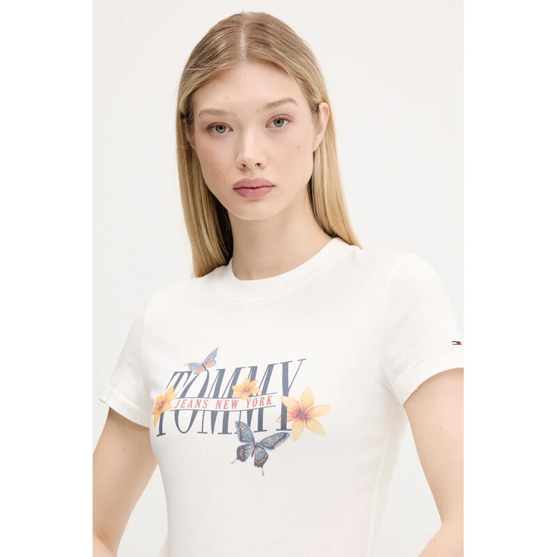 Bavlnené tričko Tommy Jeans 63761441