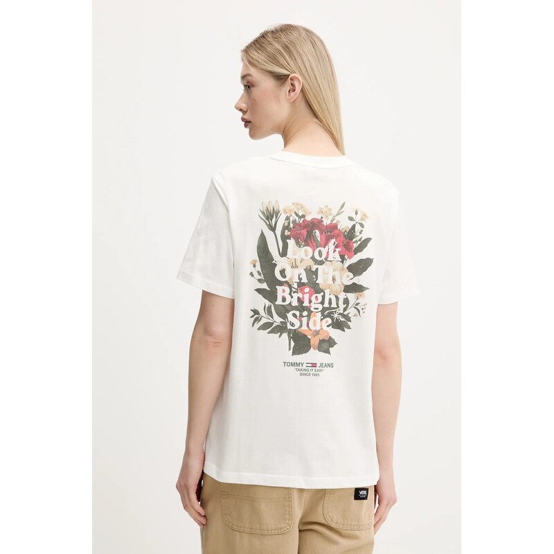 Bavlnené tričko Tommy Jeans 63761455