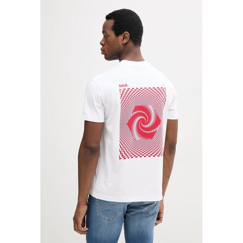 Bavlnené tričko BALR. 63291958