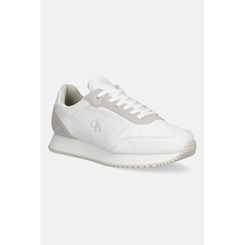 Tenisky Calvin Klein Jeans RUNNER SOCK LACEUP MG CANVAS 63300915