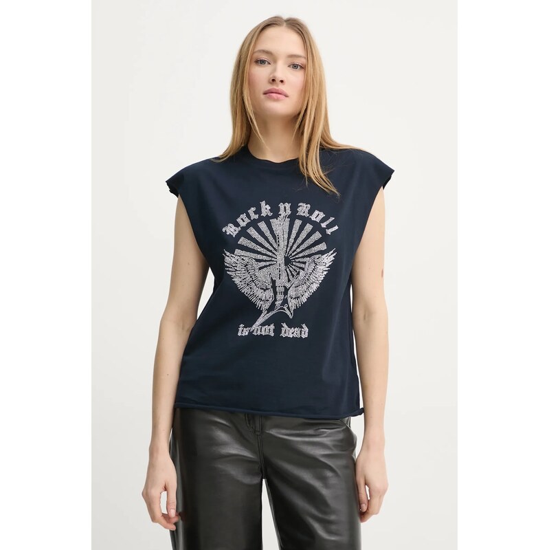 Bavlnené tričko ZADIG&VOLTAIRE 61716136