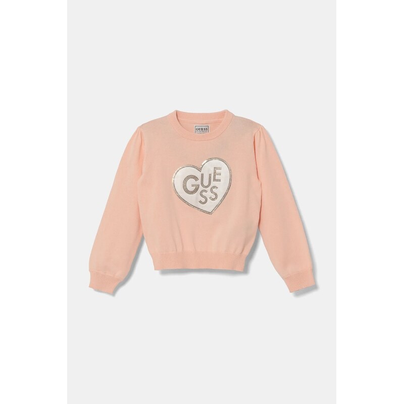 Detský bavlnený sveter Guess 61539303