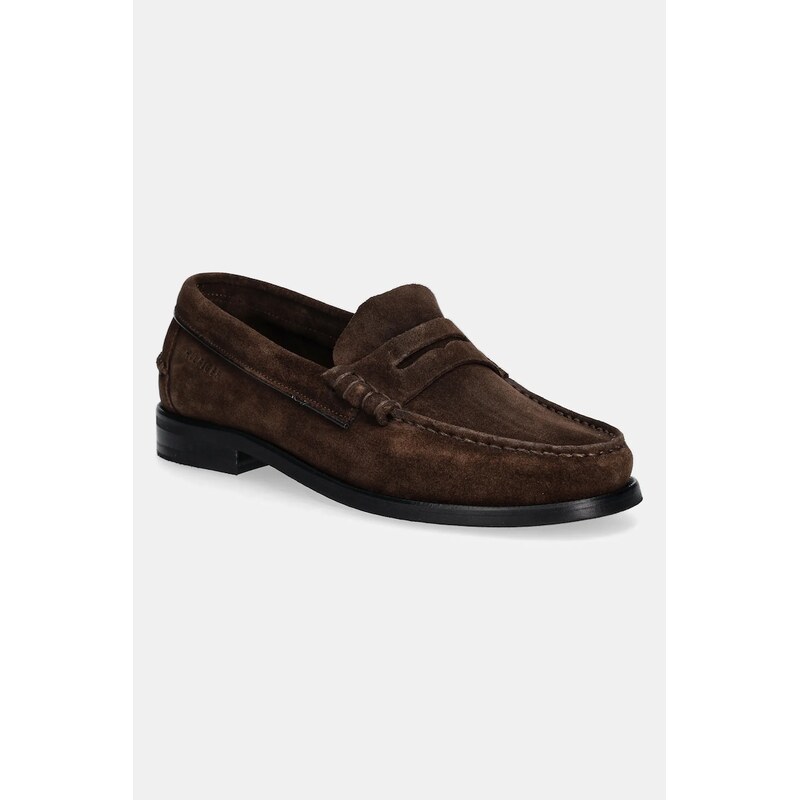 Semišové mokasíny Tommy Hilfiger CLASSIC HILFIGER SUEDE LOAFER 61758493