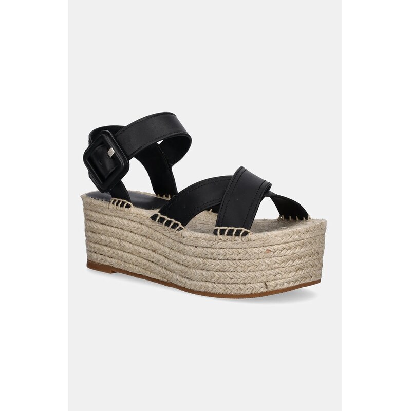 Kožené espadrilky BOSS Machica 63313142