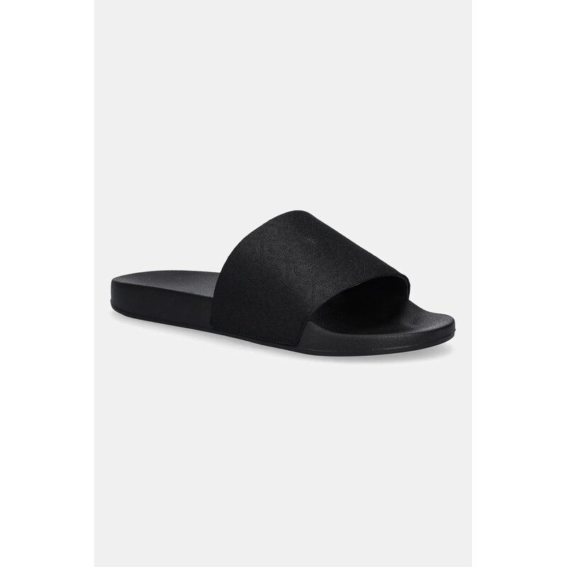 Šľapky Calvin Klein POOL SLIDE JAQ MONO 63455204