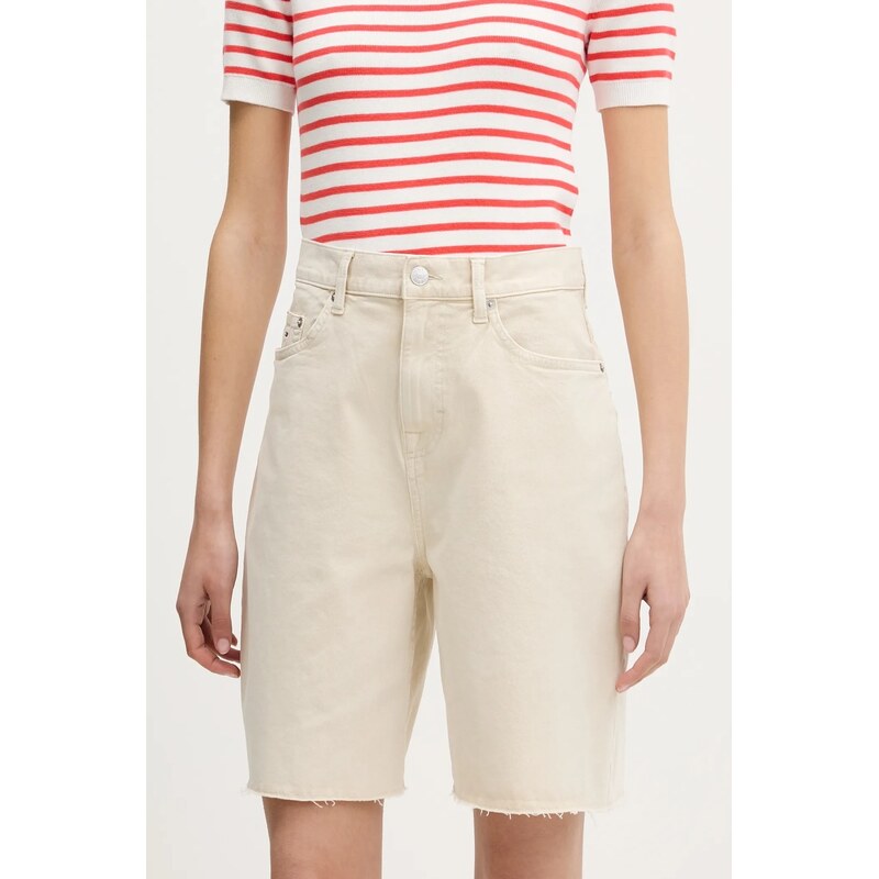 Rifľové krátke nohavice Tommy Jeans 63341235