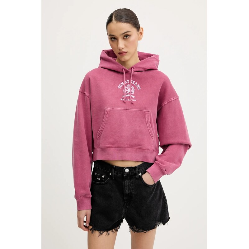 Bavlnená mikina Tommy Jeans 63341414