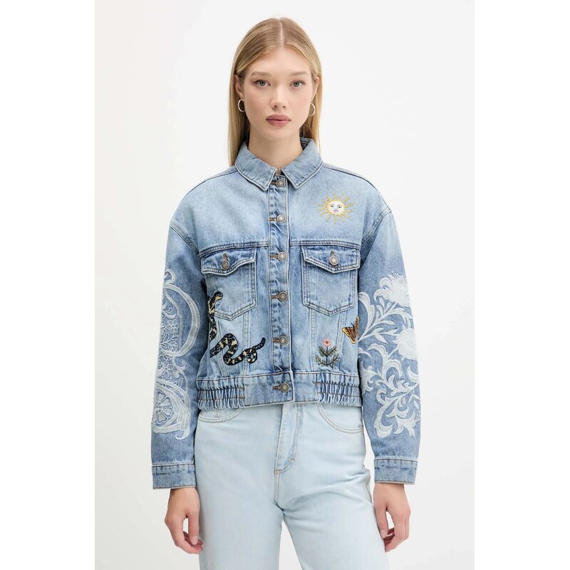 Rifľová bunda Desigual LANDER 64882695