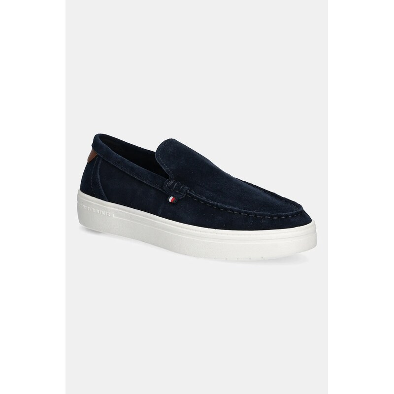 Semišové mokasíny Tommy Hilfiger MODERN LIGHT HYBRID SUEDE LOAFER 62791282