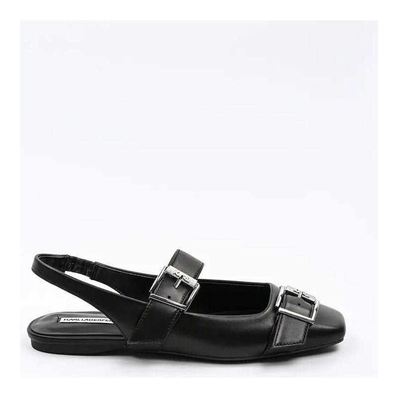 Kožené balerínky Karl Lagerfeld KONNIE 61802476