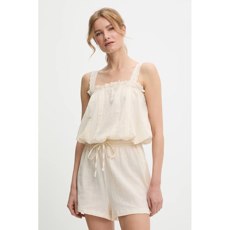 Bavlnená blúzka a šortky Answear.LAB 63455507