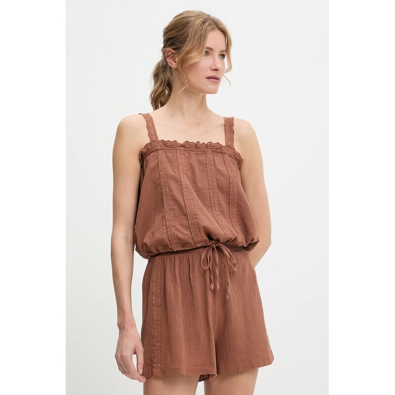 Bavlnená blúzka a šortky Answear.LAB 63455506