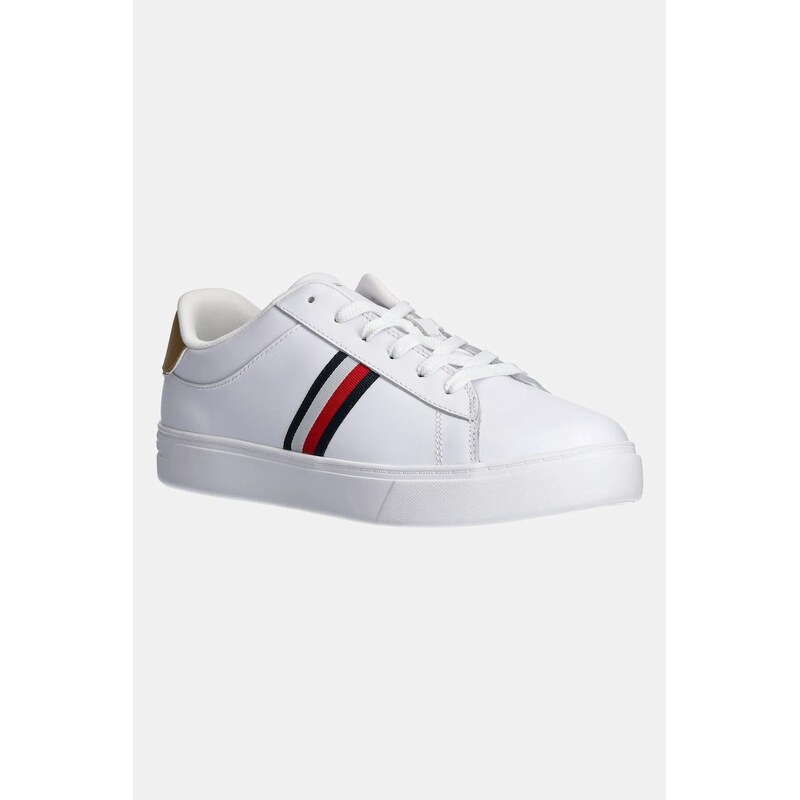 Kožené tenisky Tommy Hilfiger ESSENTIAL COURT SNEAKER STRPS 61816408