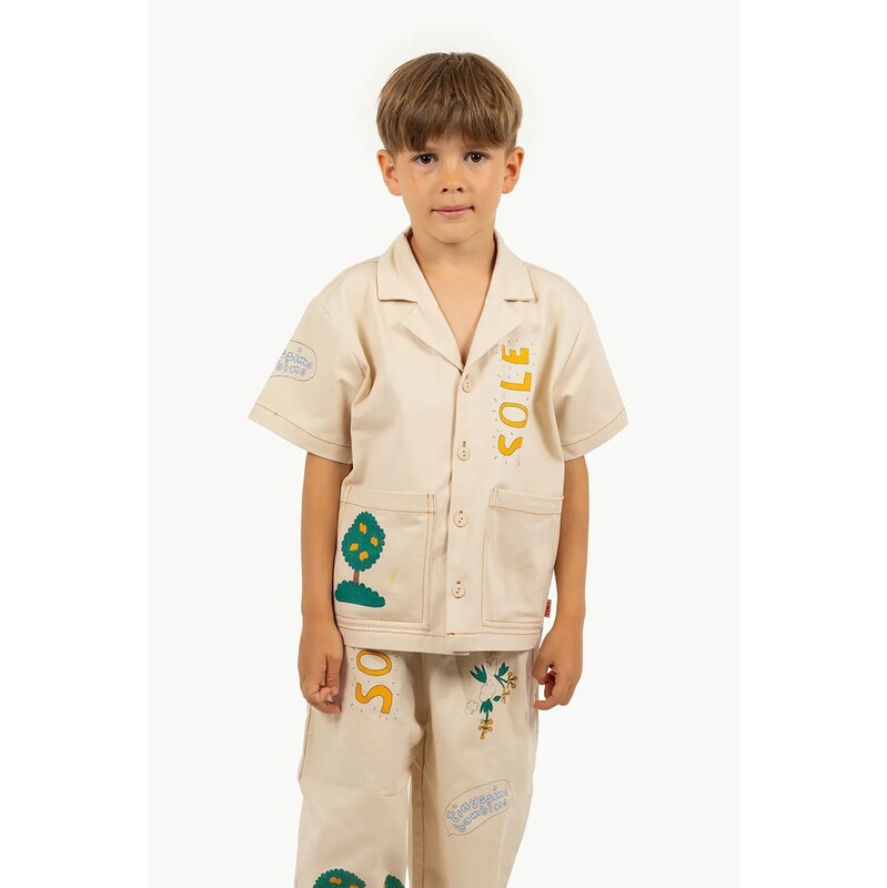 Detská bavlnená košeľa Tinycottons ARTSY TREE SHIRT 61862551