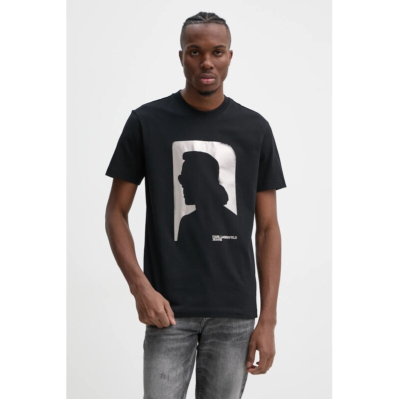 Bavlnené tričko Karl Lagerfeld Jeans 61681066