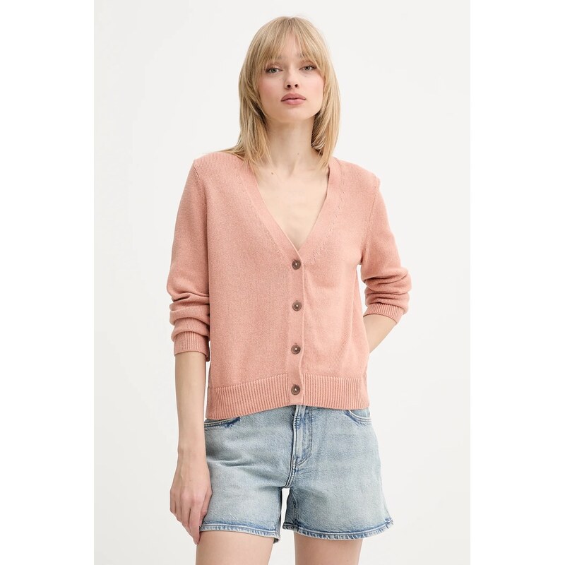 Kardigán s prímesou ľanu Marc OPolo 64184077