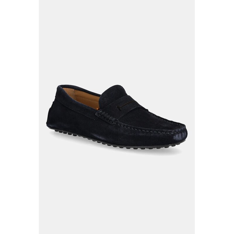 Semišové mokasíny Hackett London DRIVER LOAFER 63848130