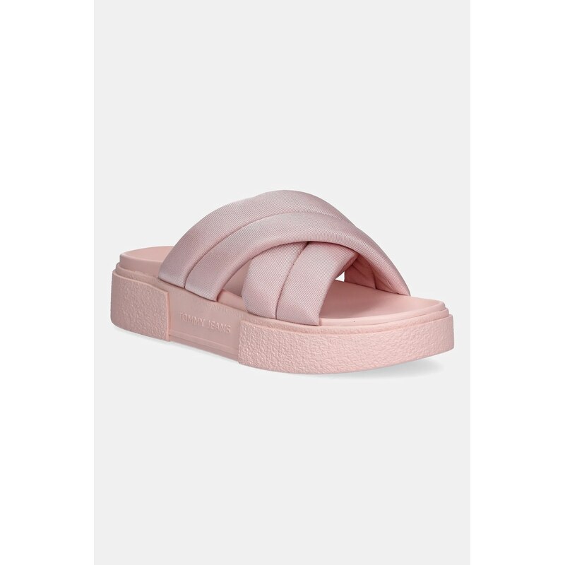 Šľapky Tommy Jeans FLATFORM SANDAL 62861427