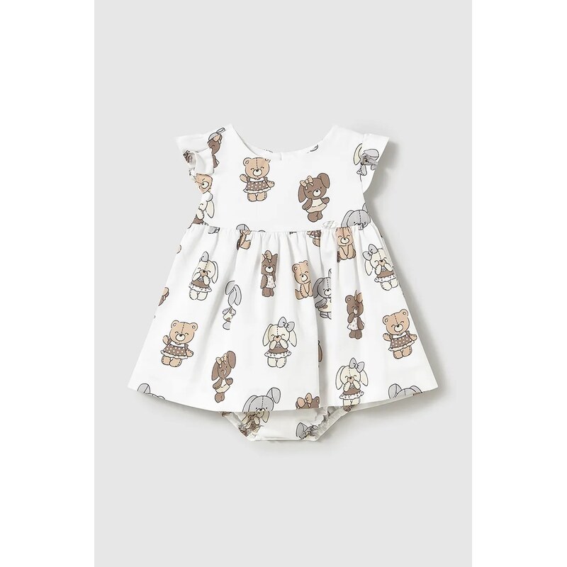 Detské bavlnené šaty Mayoral Newborn 61731144