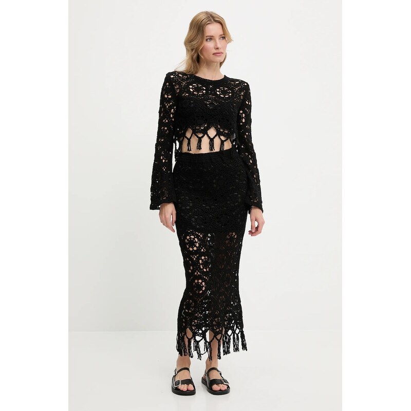 Bavlnená blúzka a sukňa Answear.LAB 63456628