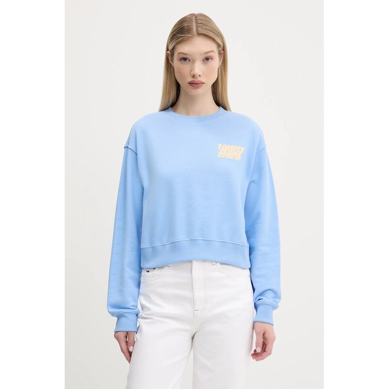 Bavlnená mikina Tommy Jeans 63415461