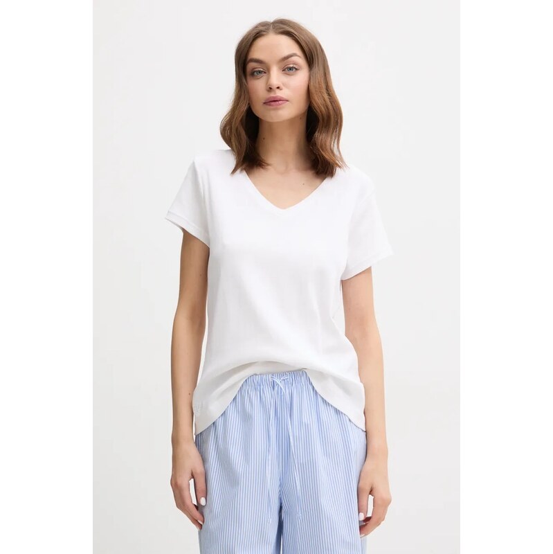 Bavlnené tričko Lauren Ralph Lauren 61989148