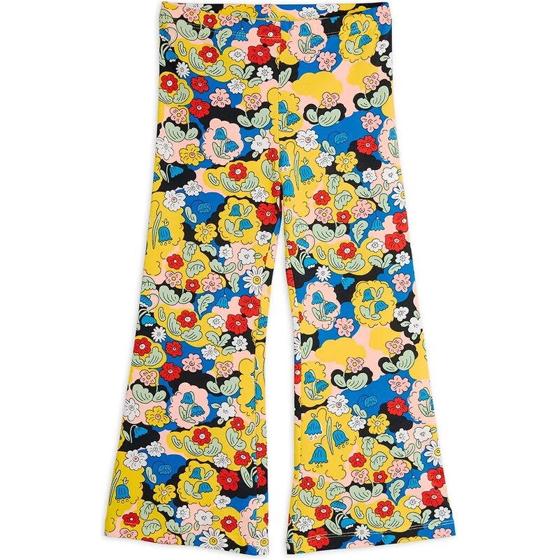 Detské bavlnené tepláky Mini Rodini Flowers 64188384