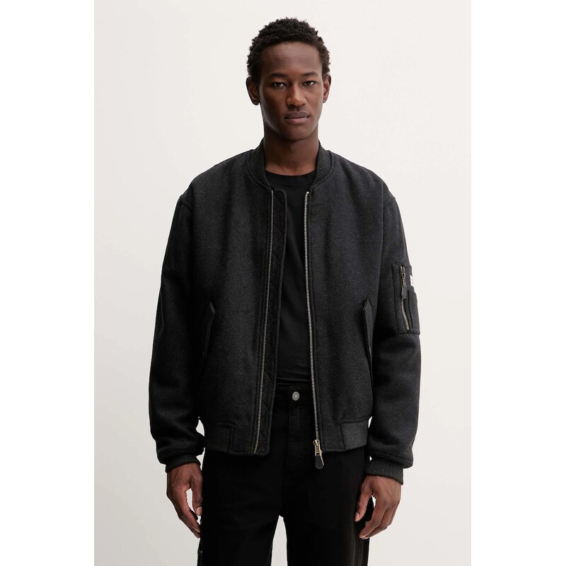 Bomber bunda s prímesou vlny Guess Jeans 65633318