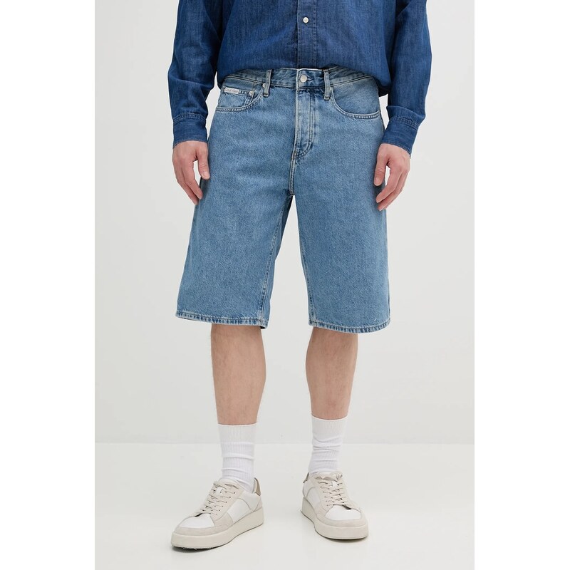 Rifľové krátke nohavice Calvin Klein Jeans 63448498