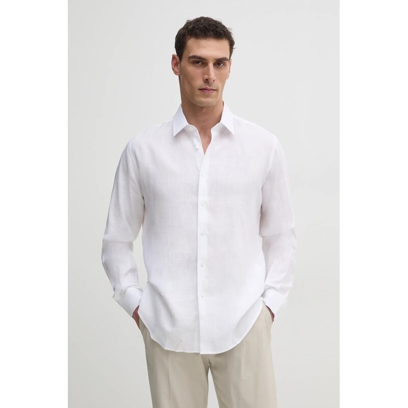 Ľanová košeľa Karl Lagerfeld 62176893