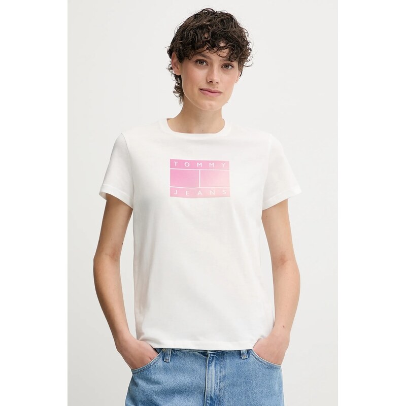 Bavlnené tričko Tommy Jeans 63899747