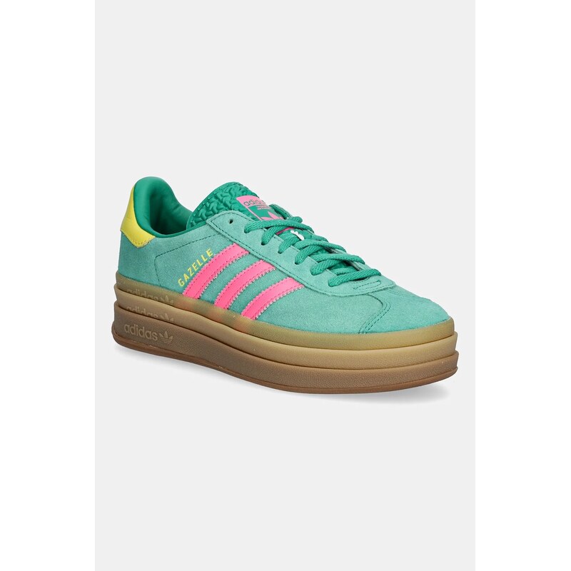 Semišové tenisky adidas Originals Gazelle Bold 62029137