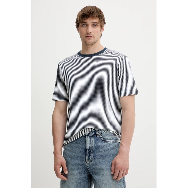 Tričko s prímesou ľanu Marc OPolo 64184726