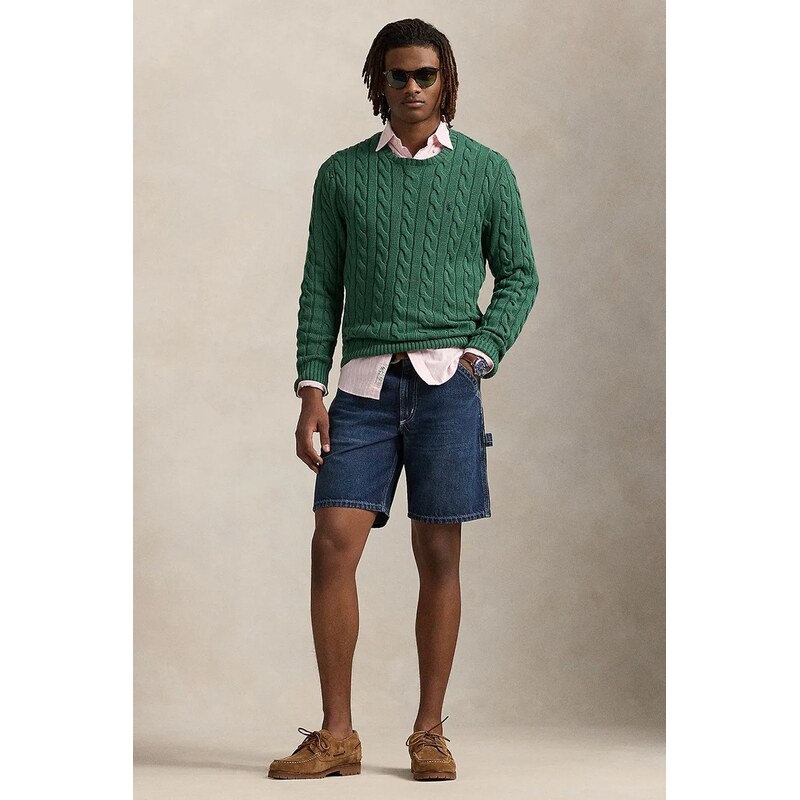 Bavlnené rifľové šortky Polo Ralph Lauren 63466213