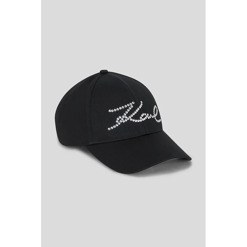 Bavlnená šiltovka Karl Lagerfeld K/SIGNATURE 63905682