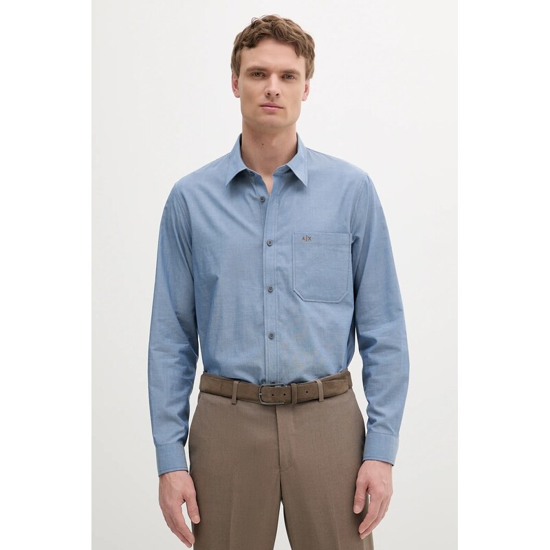 Bavlnená košeľa Armani Exchange 63537354