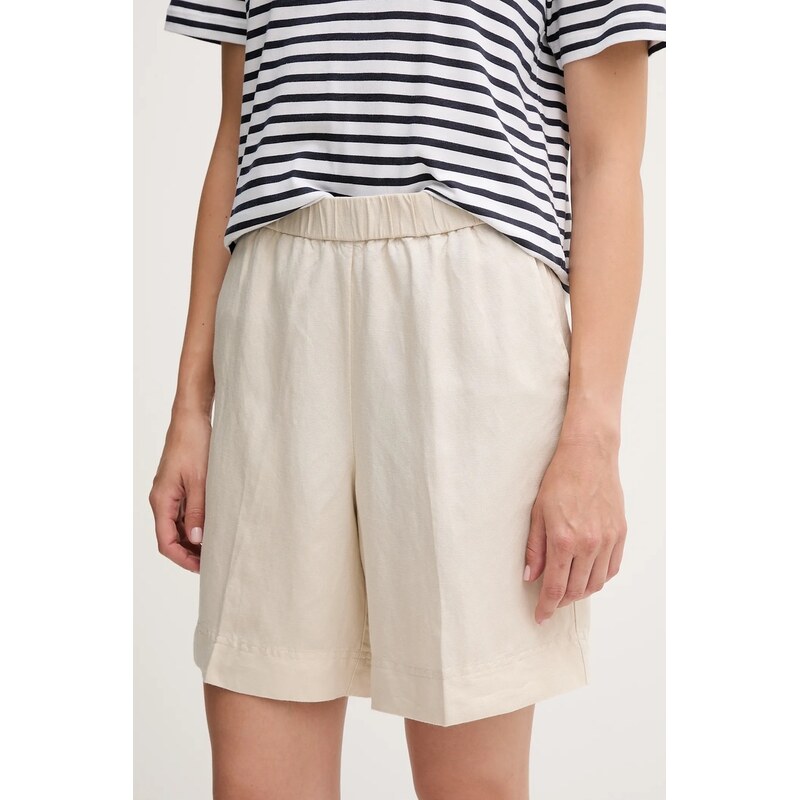 Ľanové šortky Gant 63537430