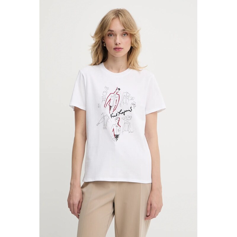 Bavlnené tričko Karl Lagerfeld 63994819