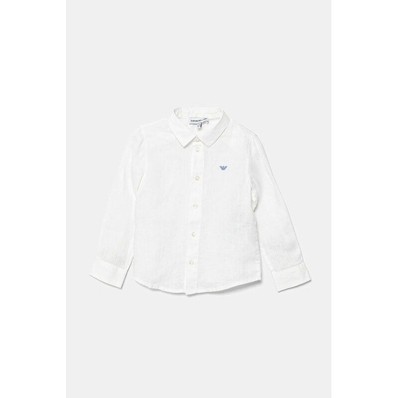 Detská ľanová košieľka Emporio Armani 62852030