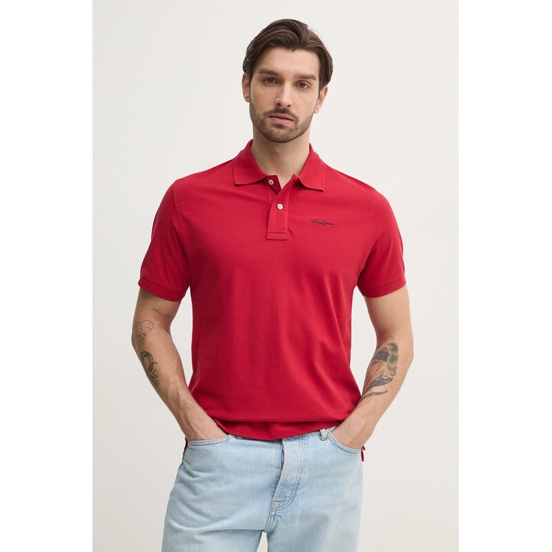 Bavlnené polo tričko Pepe Jeans ESSENTIAL POLO CONTRAST LOGO 62125554