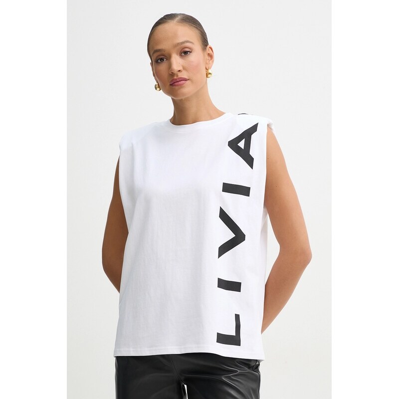 Bavlnený top Liviana Conti 66512356