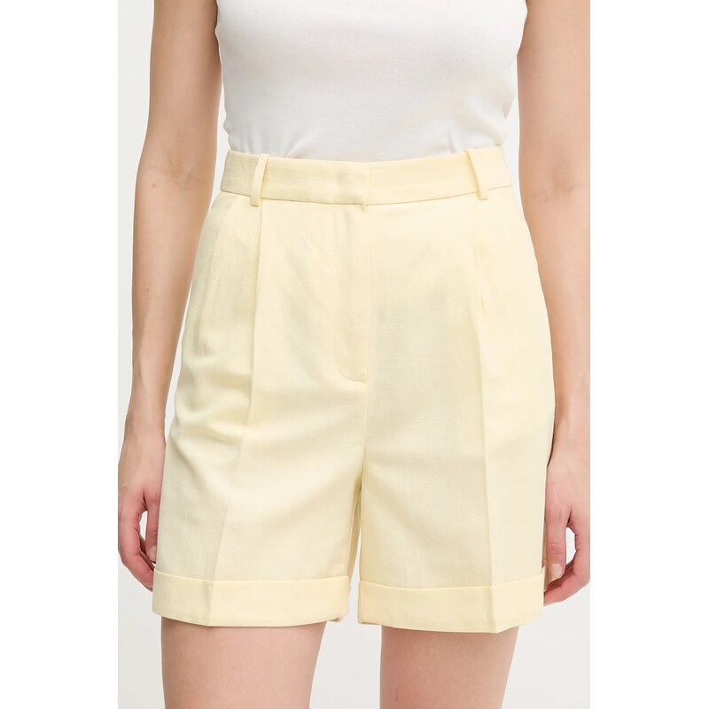 Šortky s prímesou ľanu Tommy Hilfiger 63546490