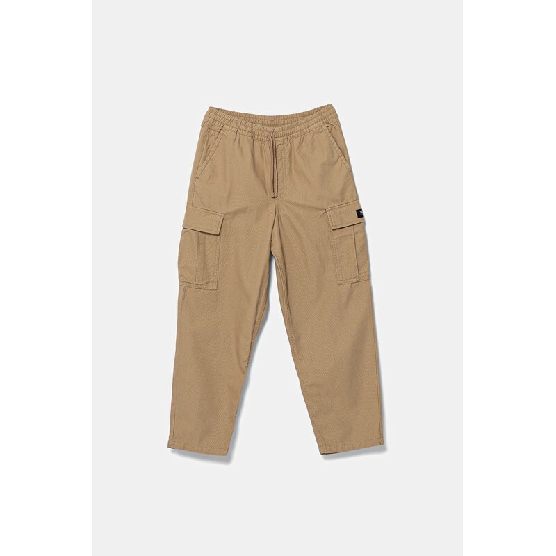 Detské bavlnené nohavice Vans Range Cargo Baggy Tapered Pant 63577381