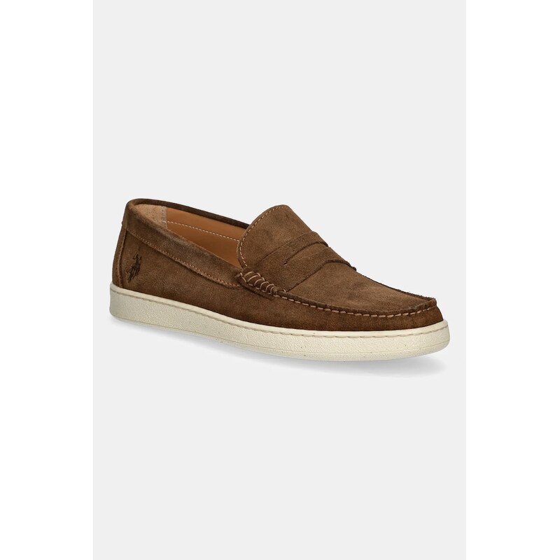 Semišové mokasíny U.S. Polo Assn. MIGUEL 64322012
