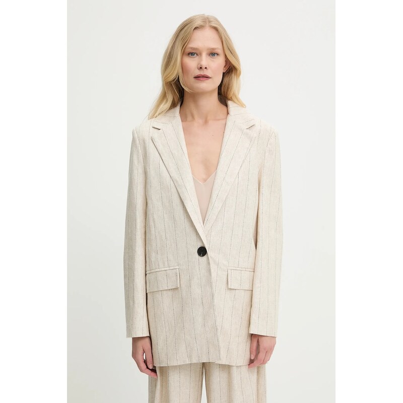 Sako s prímesou ľanu Answear.LAB 63565306