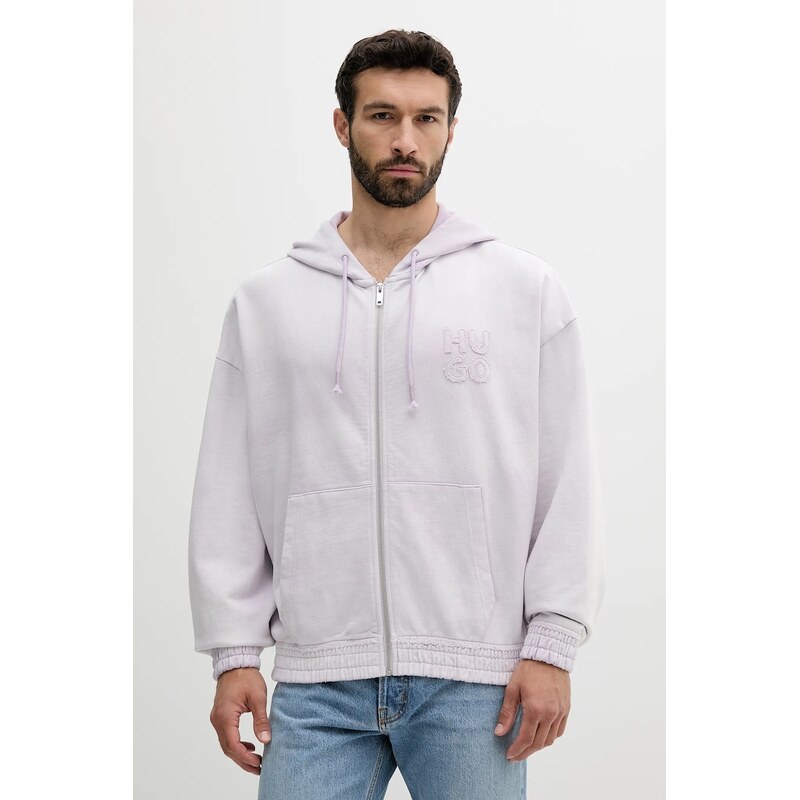 Bavlnená mikina HUGO 63565508