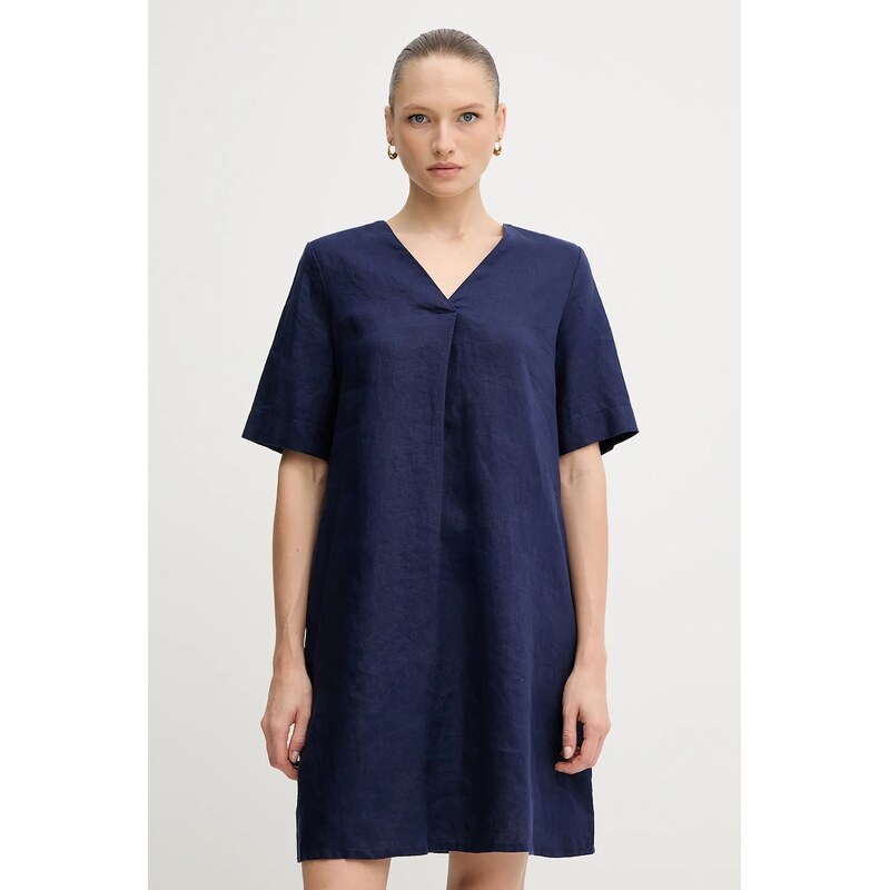 Ľanové šaty United Colors of Benetton 63555878